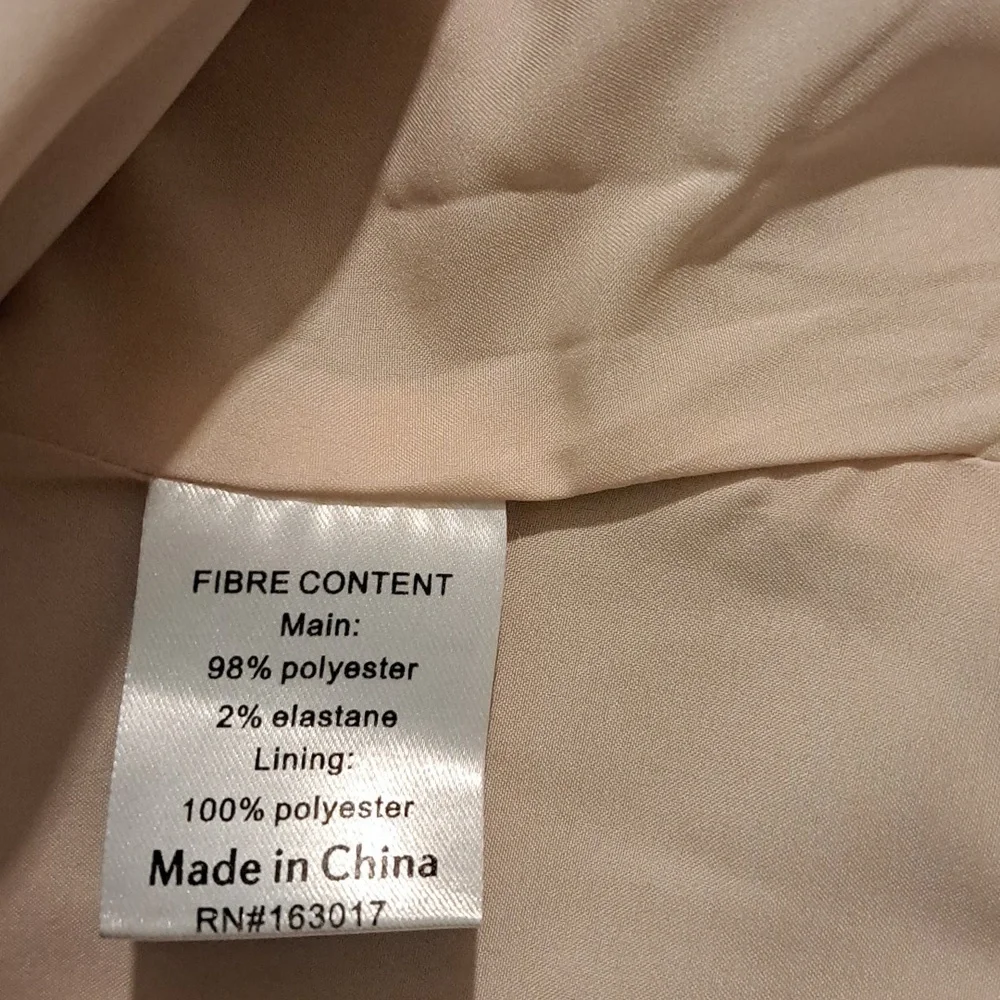 Princess Polly Thalorien Top Beige with Black Trim, Size US 8